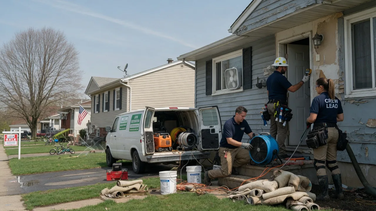 Flood Cleanup in Paris, MI near me