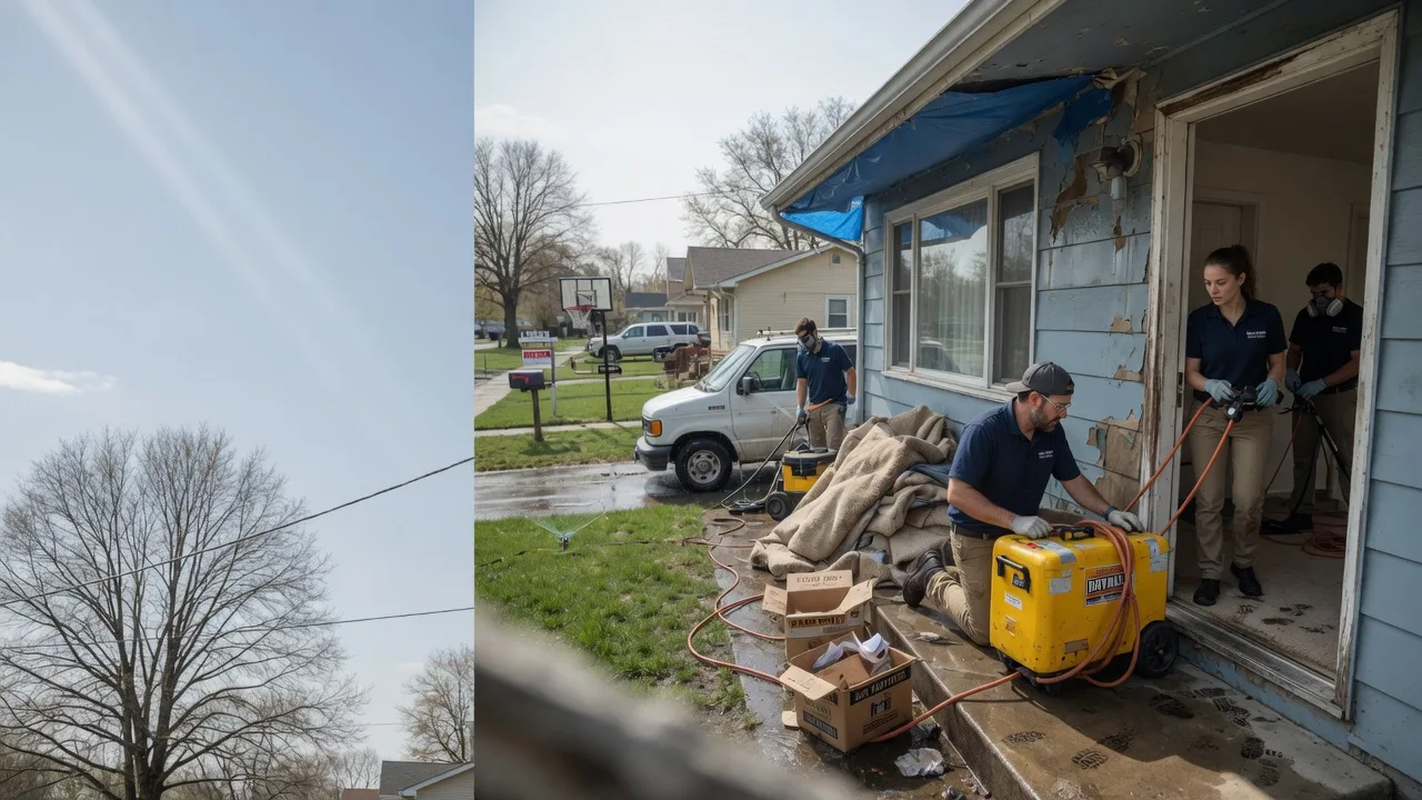 Basement Flood Cleanup in Paris, MI near me